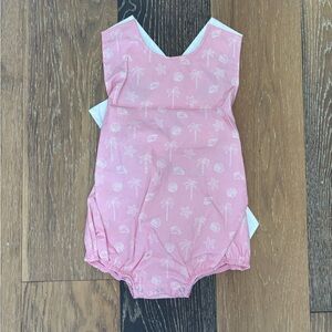 StitchyFish White Sands Cross Back Sunsuit 18 months NWT
